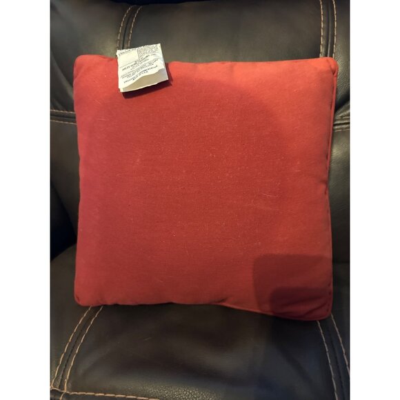 Arlee Home Fashions Christmas Tapestry Throw Pillow 12"x12" Polyester Fiber Chri - Picture 4 of 8